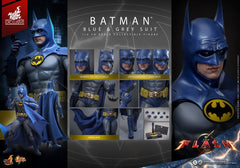 The Flash Movie Masterpiece Action Figure 1/6 Batman (Blue & Grey Suit) Limited Edition Hot Toys Exclusive 30 cm 915011