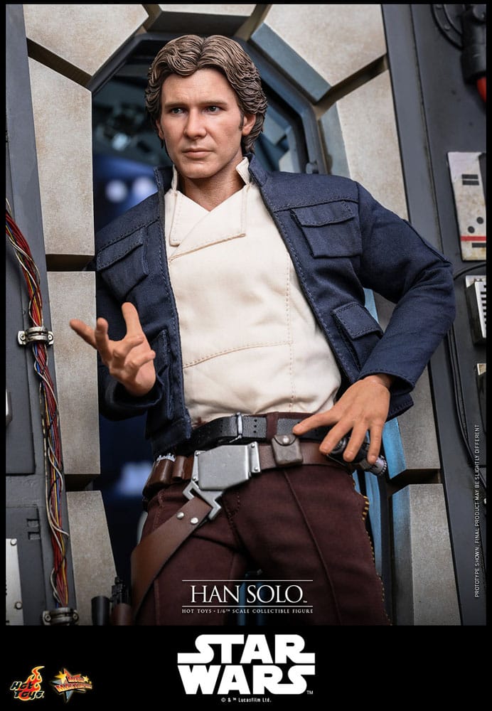 Star Wars Episode V Movie Masterpiece Action Figure 1/6 Han Solo 31 cm 4895228623577