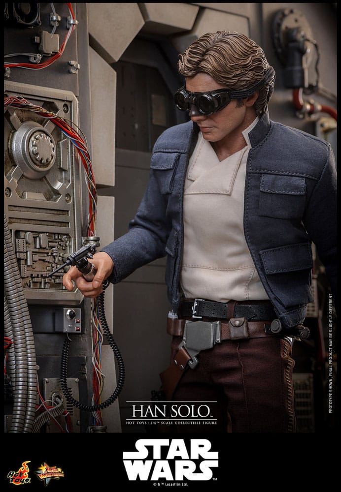 Star Wars Episode V Movie Masterpiece Action Figure 1/6 Han Solo 31 cm 4895228623577