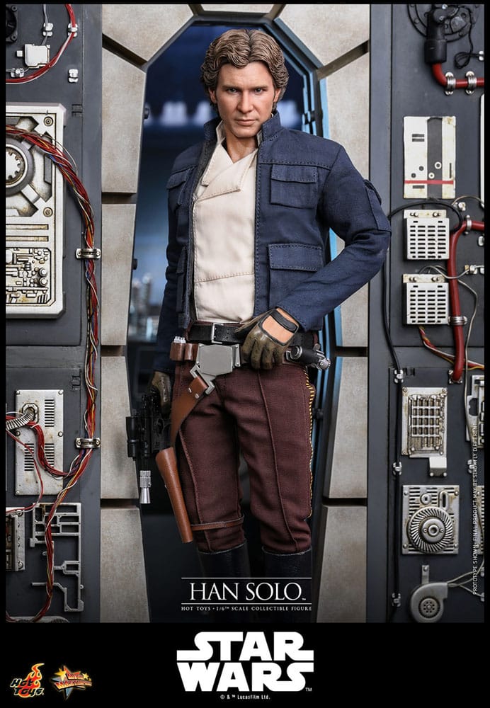 Star Wars Episode V Movie Masterpiece Action Figure 1/6 Han Solo 31 cm 4895228623577