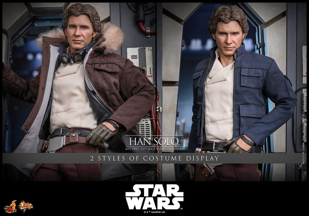 Star Wars Episode V Movie Masterpiece Action Figure 1/6 Han Solo 31 cm 4895228623577
