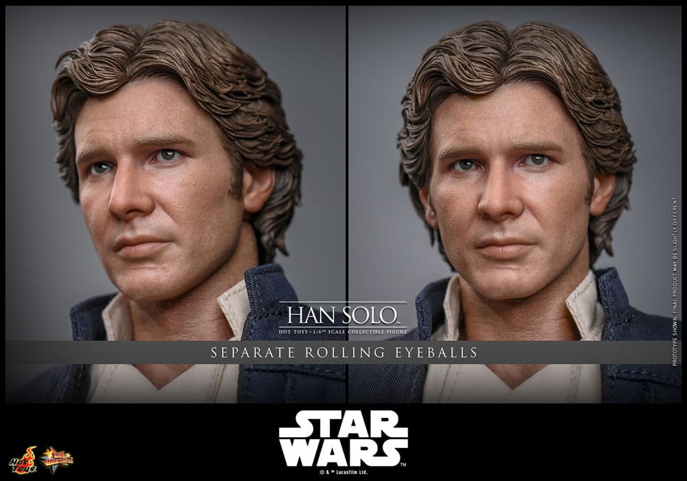 Star Wars Episode V Movie Masterpiece Action Figure 1/6 Han Solo 31 cm 4895228623577