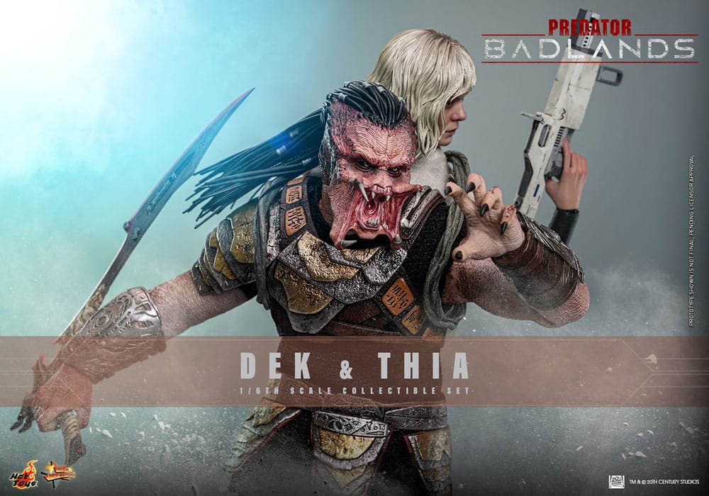 Predator: Badlands Movie Masterpiece Action Figure 1/6 Dek & Thia 30 cm 4895228623713