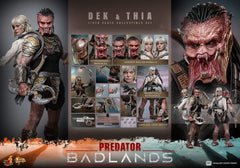 Predator: Badlands Movie Masterpiece Action Figure 1/6 Dek & Thia 30 cm 4895228623713
