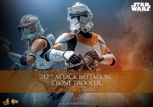 Star Wars: The Clone Wars Action Figure 1/6 212th Attack Battalion Clone Trooper Deluxe Version 30 cm 4895228623737