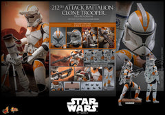 Star Wars: The Clone Wars Action Figure 1/6 212th Attack Battalion Clone Trooper Deluxe Version 30 cm 4895228623737