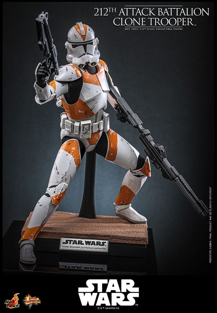 Star Wars: The Clone Wars Action Figure 1/6 212th Attack Battalion Clone Trooper 30 cm 4895228623720