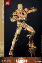 Iron Man Movie Masterpiece Diecast Action Figure 1/6 Iron Man Mark III (Golden & Copper Gold Version) Hot Toys Exclusive 33 cm 915134