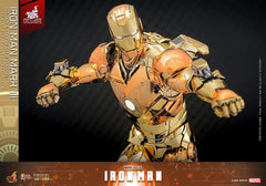 Iron Man Movie Masterpiece Diecast Action Figure 1/6 Iron Man Mark III (Golden & Copper Gold Version) Hot Toys Exclusive 33 cm 915134