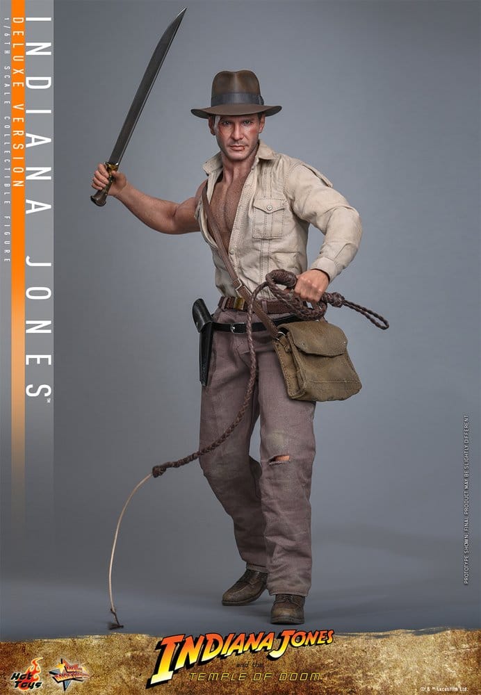 Indiana Jones Movie Masterpiece Action Figure 1/6 Indiana Jones (Deluxe Version) 30 cm 4895228624284