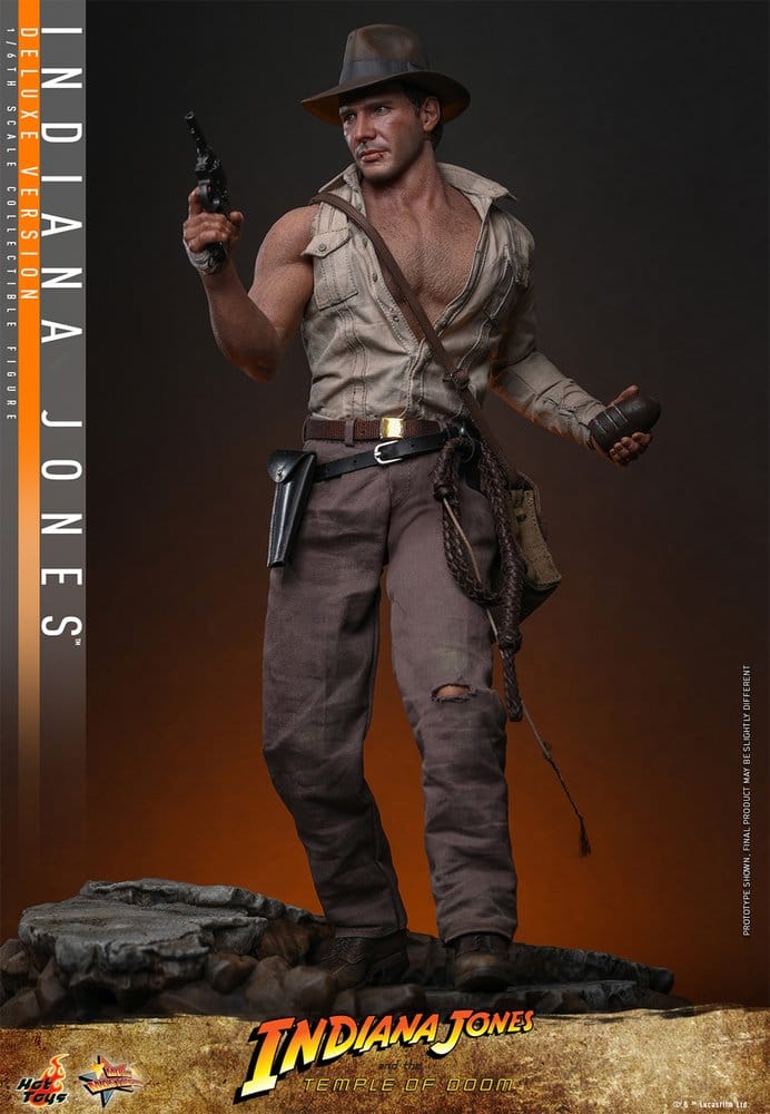 Indiana Jones Movie Masterpiece Action Figure 1/6 Indiana Jones (Deluxe Version) 30 cm 4895228624284