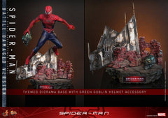 Spider-Man Movie Masterpiece Action Figure 1/6 Spider-Man (Battle Damaged Version) 30 cm 4895228624260