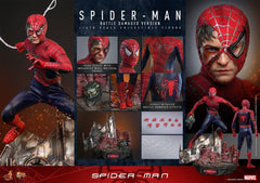 Spider-Man Movie Masterpiece Action Figure 1/6 Spider-Man (Battle Damaged Version) 30 cm 4895228624260