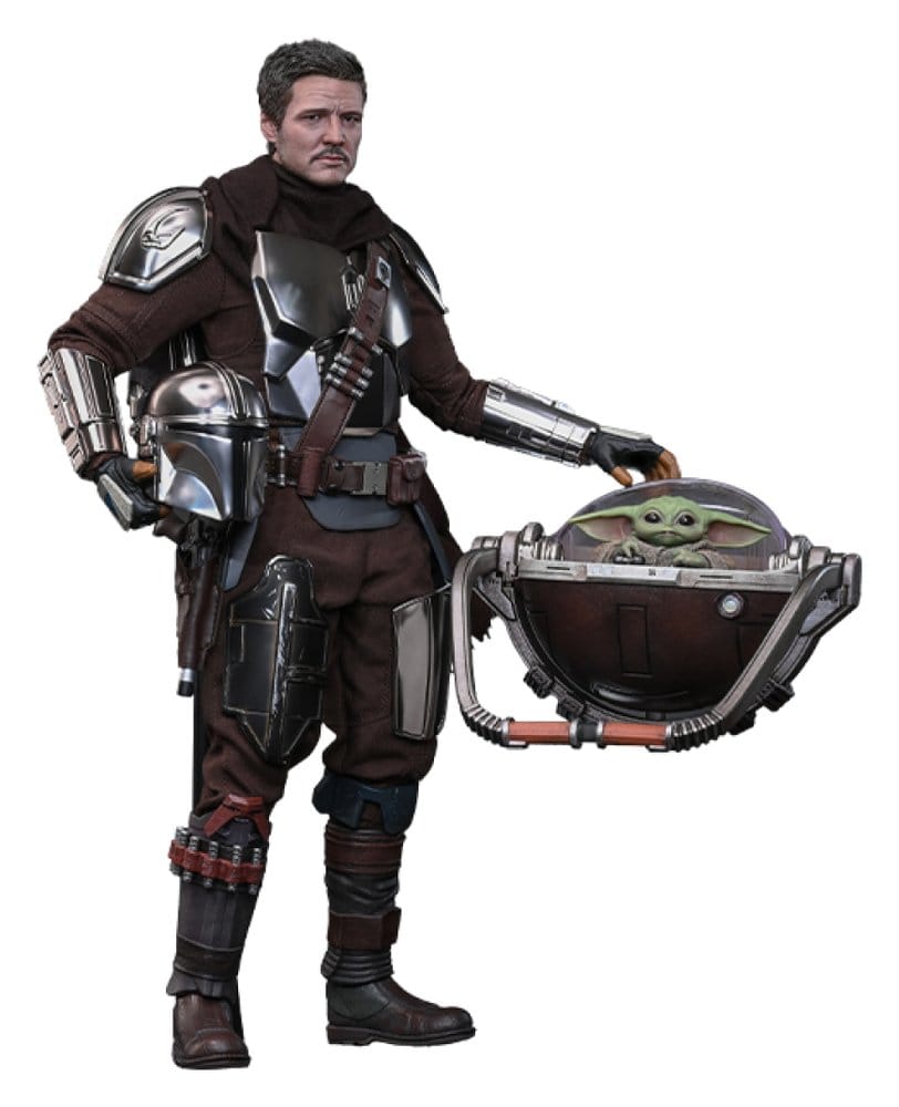 Star Wars: The Mandalorian & Grogu Movie Masterpiece Action Figure 1/6 The Mandalorian and Grogu (Deluxe Version) 31 cm 4895228625250