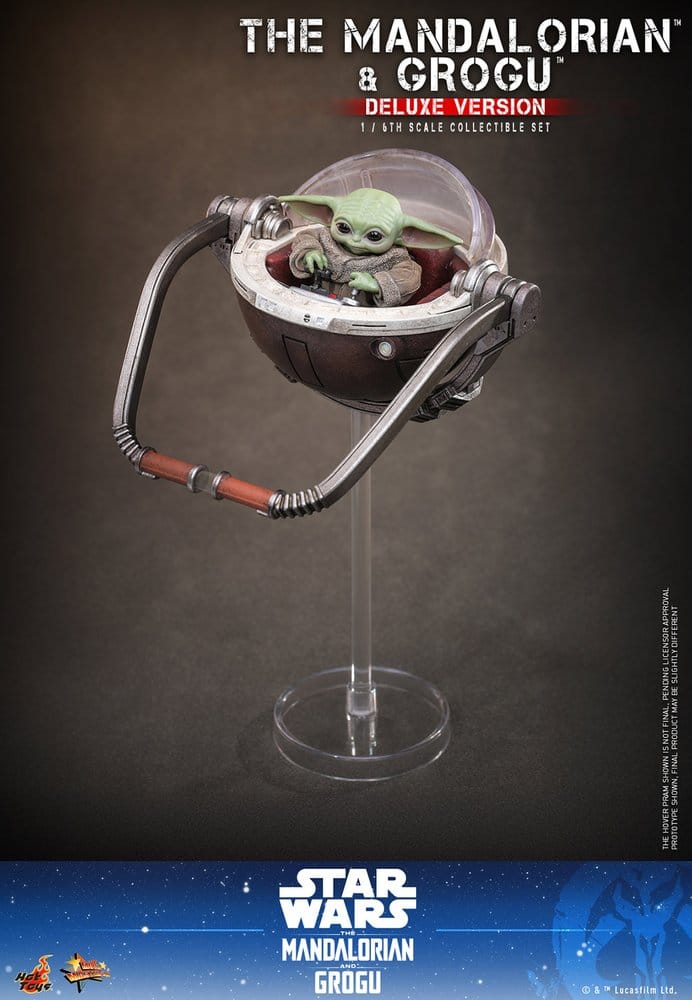 Star Wars: The Mandalorian & Grogu Movie Masterpiece Action Figure 1/6 The Mandalorian and Grogu (Deluxe Version) 31 cm 4895228625250