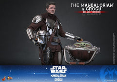 Star Wars: The Mandalorian & Grogu Movie Masterpiece Action Figure 1/6 The Mandalorian and Grogu (Deluxe Version) 31 cm 4895228625250