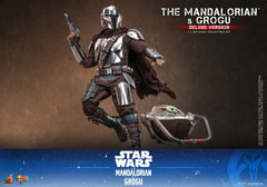 Star Wars: The Mandalorian & Grogu Movie Masterpiece Action Figure 1/6 The Mandalorian and Grogu (Deluxe Version) 31 cm 4895228625250