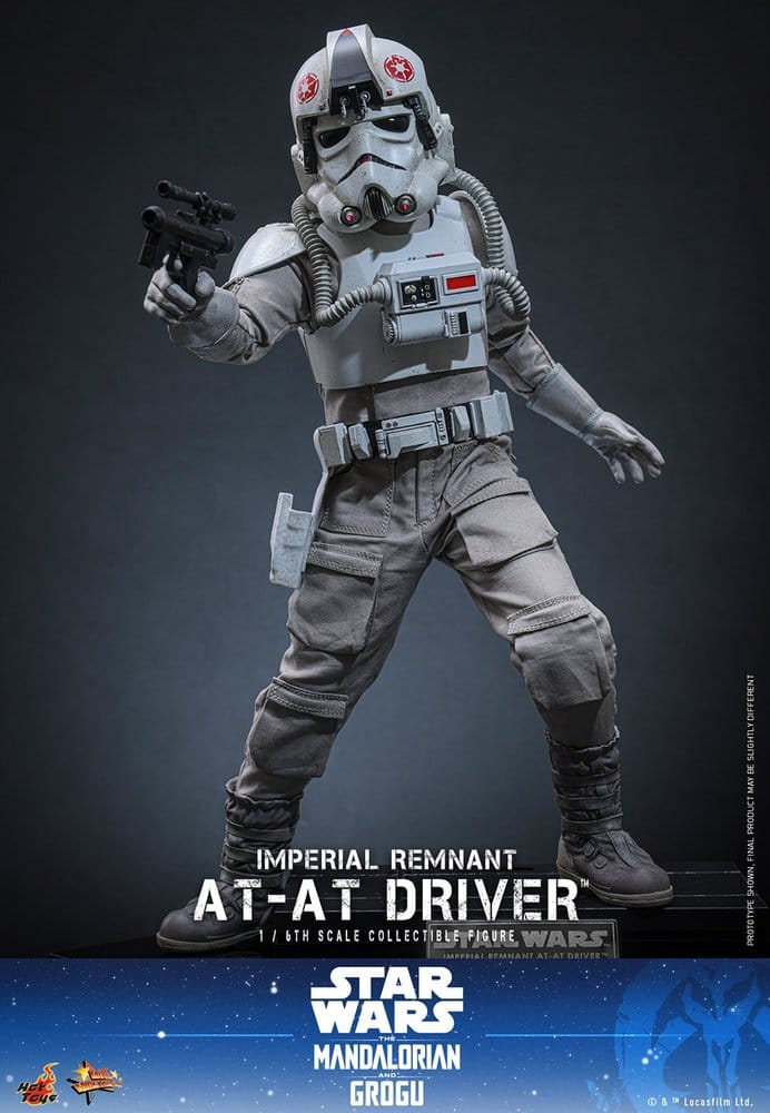 Star Wars Movie Masterpiece Action Figure 1/6 Imperial Remnant AT-AT Driver 30 cm 4895228623553