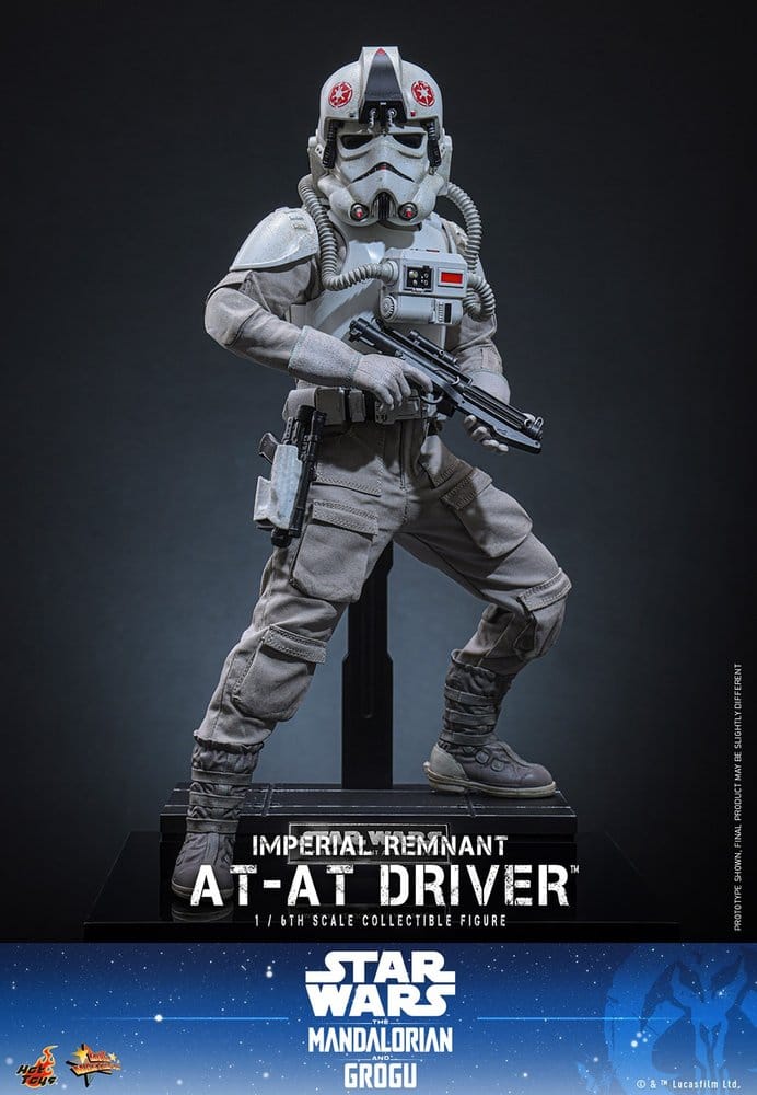 Star Wars Movie Masterpiece Action Figure 1/6 Imperial Remnant AT-AT Driver 30 cm 4895228623553