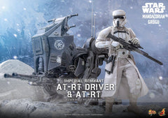 Star Wars: The Mandalorian & Grogu Movie Masterpiece Action Figure Set 1/6 Imperial Remnant AT-RT Driver & AT-RT 60 cm 4895228625342