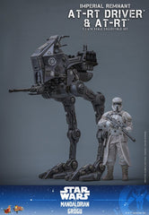 Star Wars: The Mandalorian & Grogu Movie Masterpiece Action Figure Set 1/6 Imperial Remnant AT-RT Driver & AT-RT 60 cm 4895228625342