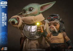 Star Wars: The Mandalorian & Grogu Life-Size Figure Anzellan Droidsmith 27 cm 4895228623331