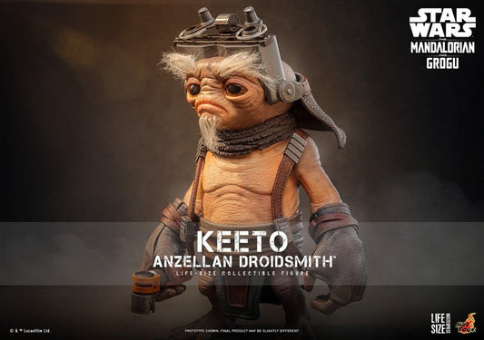 Star Wars: The Mandalorian & Grogu Life-Size Masterpiece Life-Size Figure Keeto (Anzellan Droidsmith) 26 cm 4895228624307