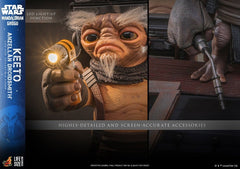 Star Wars: The Mandalorian & Grogu Life-Size Masterpiece Life-Size Figure Keeto (Anzellan Droidsmith) 26 cm 4895228624307