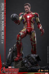 Avengers: Age of Ultron Movie Masterpiece Diecast Action Figure 1/6 Iron Man Mark XLIII (2.0) (Deluxe Version) 32 cm 4895228624475