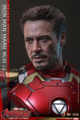 Avengers: Age of Ultron Movie Masterpiece Diecast Action Figure 1/6 Iron Man Mark XLIII (2.0) (Deluxe Version) 32 cm 4895228624475
