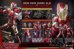 Avengers: Age of Ultron Movie Masterpiece Diecast Action Figure 1/6 Iron Man Mark XLIII (2.0) (Deluxe Version) 32 cm 4895228624475