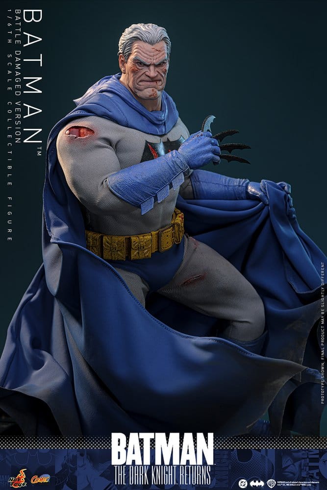 Batman: The Dark Knight Returns Comic Masterpiece Action Figure 1/6 Batman (Battle Damaged Version) 32 cm 4895228625007