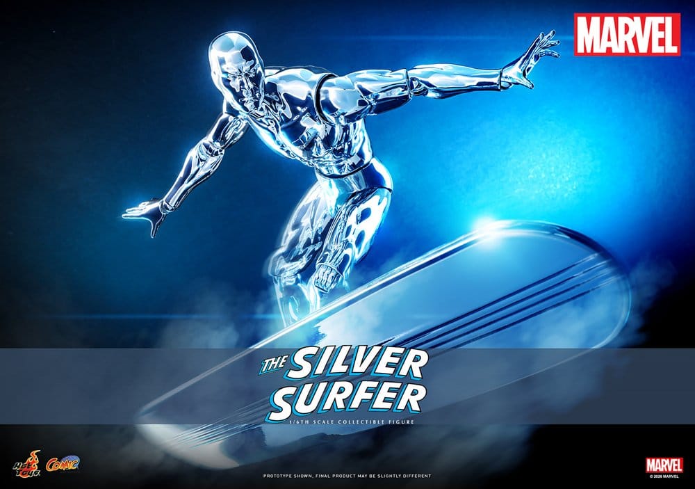 Marvel Action Figure 1/6 Silver Surfer 32 cm 4895228625083