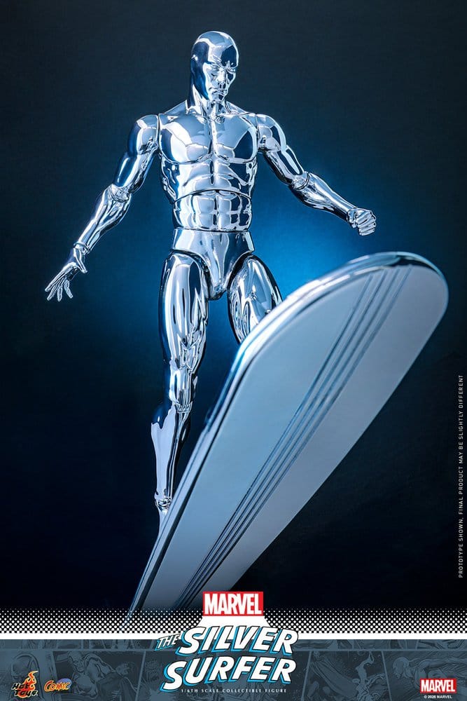 Marvel Action Figure 1/6 Silver Surfer 32 cm 4895228625083