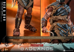 Predator: Badlands Movie Masterpiece Action Figures 2-Pack 1/6 Dek (Bone Bison Armor) and Bud 31 cm 4895228625274