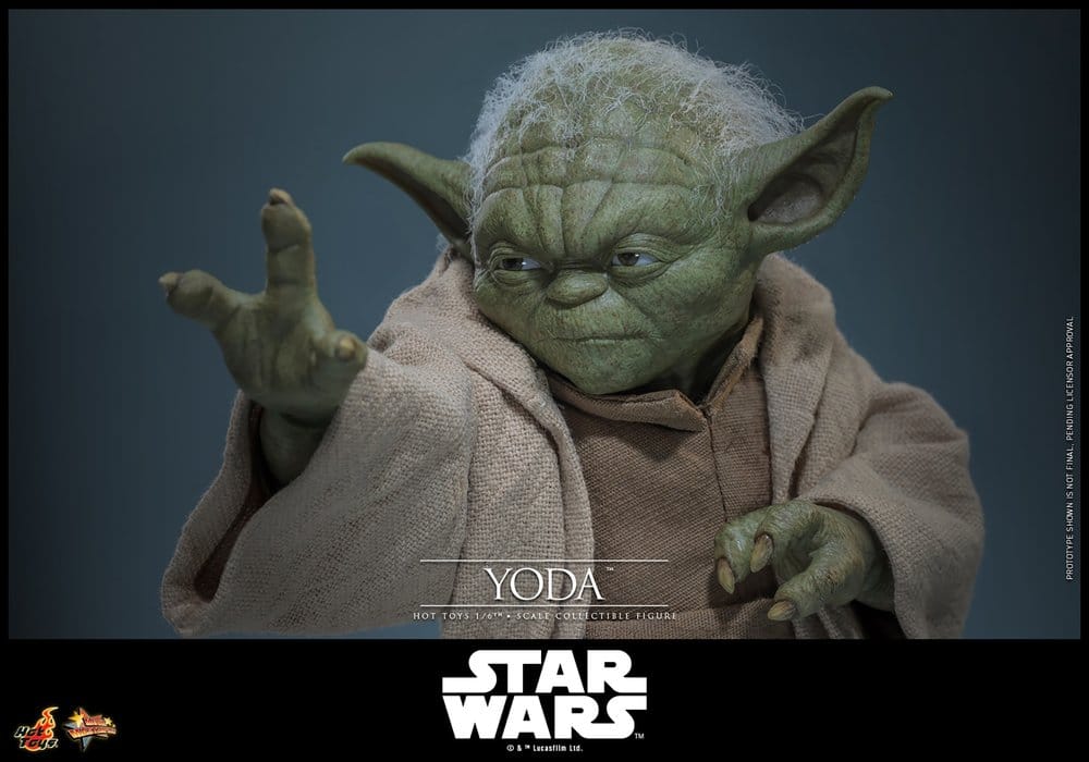 Star Wars: Die Rache der Sith Movie Masterpiece Actionfigur 1/6 Yoda 14 cmStar Wars: Revenge of the Sith Movie Masterpiece Action Figure 1/6 Yoda 14 cmStar Wars: La Revanche des Sith Movie Masterpiece figurine 1/6 Yoda 14 cmStar Wars: La Venganza de los S 4895228625380