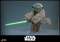 Star Wars: Die Rache der Sith Movie Masterpiece Actionfigur 1/6 Yoda 14 cmStar Wars: Revenge of the Sith Movie Masterpiece Action Figure 1/6 Yoda 14 cmStar Wars: La Revanche des Sith Movie Masterpiece figurine 1/6 Yoda 14 cmStar Wars: La Venganza de los S 4895228625380