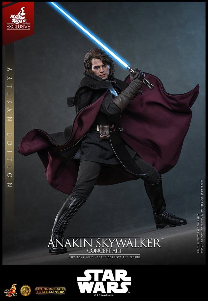 Star Wars Episode III: Revenge Of The Sith Movie Masterpiece Action Figure 1/6 Anakin Skywalker (Concept Art Version) (Artisan Edition) Hot Toys Exclusive 31 cm 4895228625434