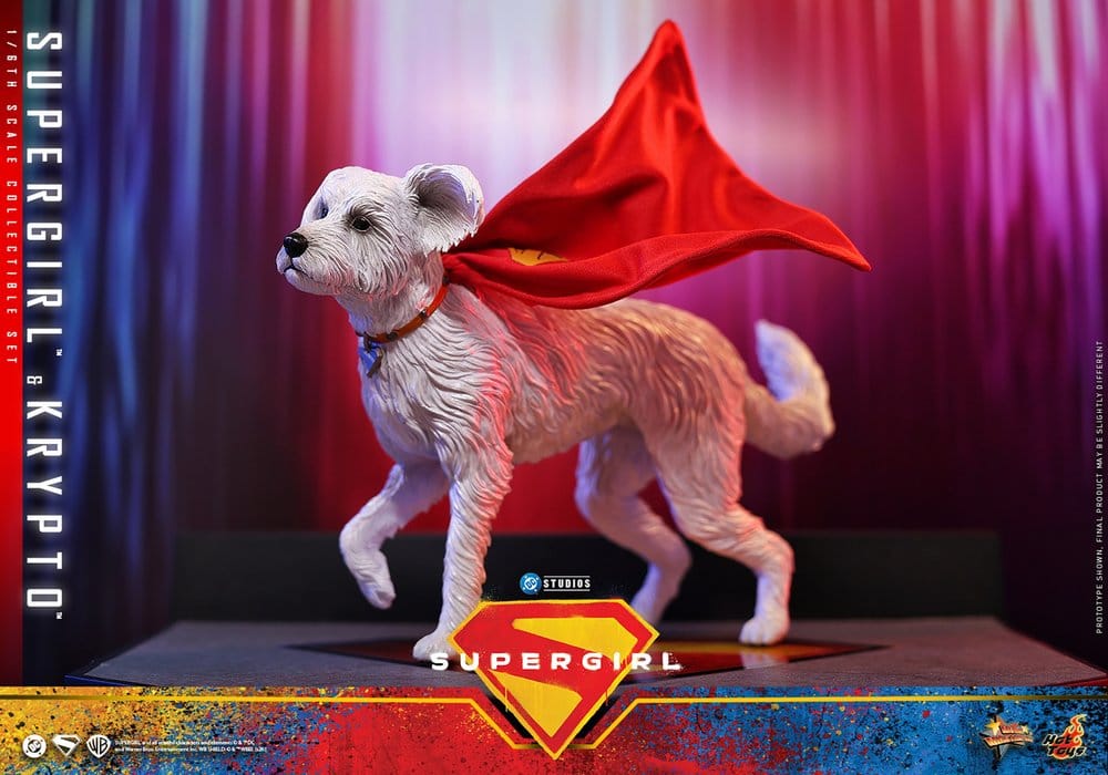 DC Comics Movie Masterpiece Action Figure Set Supergirl & Krypto 28 cm 4895228625113