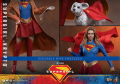 DC Comics Movie Masterpiece Action Figure Set Supergirl & Krypto 28 cm 4895228625113