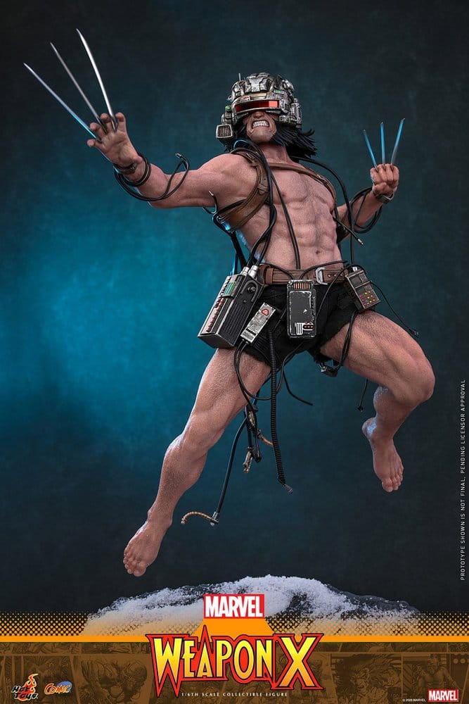 Marvel Comic Masterpiece Actionfigur 1/6 Weapon X 31 cmMarvel Comic Masterpiece Action Figure 1/6 Weapon X 31 cmMarvel Comic Masterpiece figurine 1/6 Weapon X 31 cmMarvel Comic Masterpiece Figura 1/6 Weapon X 31 cm 4895228625090