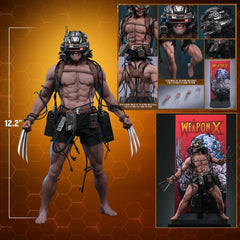 Marvel Comic Masterpiece Actionfigur 1/6 Weapon X 31 cmMarvel Comic Masterpiece Action Figure 1/6 Weapon X 31 cmMarvel Comic Masterpiece figurine 1/6 Weapon X 31 cmMarvel Comic Masterpiece Figura 1/6 Weapon X 31 cm 4895228625090