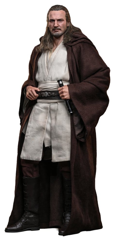 Star Wars: The Phantom Menace Movie Masterpiece Action Figure 1/6 Qui-Gon Jinn (Artisan Edition) Hot Toys Exclusive 32 cm 4895228625427