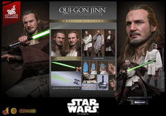 Star Wars: The Phantom Menace Movie Masterpiece Action Figure 1/6 Qui-Gon Jinn (Artisan Edition) Hot Toys Exclusive 32 cm 4895228625427