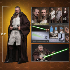 Star Wars: The Phantom Menace Movie Masterpiece Action Figure 1/6 Qui-Gon Jinn (Artisan Edition) Hot Toys Exclusive 32 cm 4895228625427