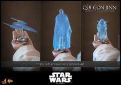 Star Wars: The Phantom Menace Movie Masterpiece Action Figure 1/6 Qui-Gon Jinn (Artisan Edition) Hot Toys Exclusive 32 cm 4895228625427
