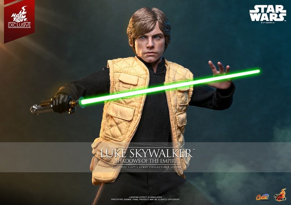 Star Wars Comic Masterpiece Action Figure 1/6 Luke Skywalker (Shadows Of The Empire) (Hot Toys Exclusive) 28 cm 4895228625441