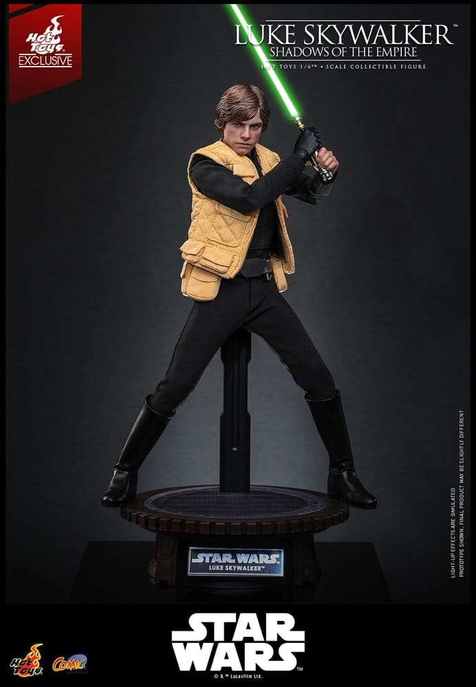 Star Wars Comic Masterpiece Action Figure 1/6 Luke Skywalker (Shadows Of The Empire) (Hot Toys Exclusive) 28 cm 4895228625441