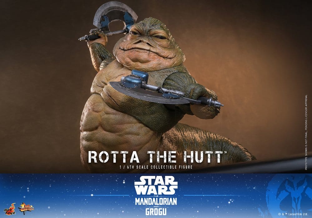 Star Wars Movie Masterpiece Action Figure 1/6 Rotta The Hutt 32 cm 4895228625502