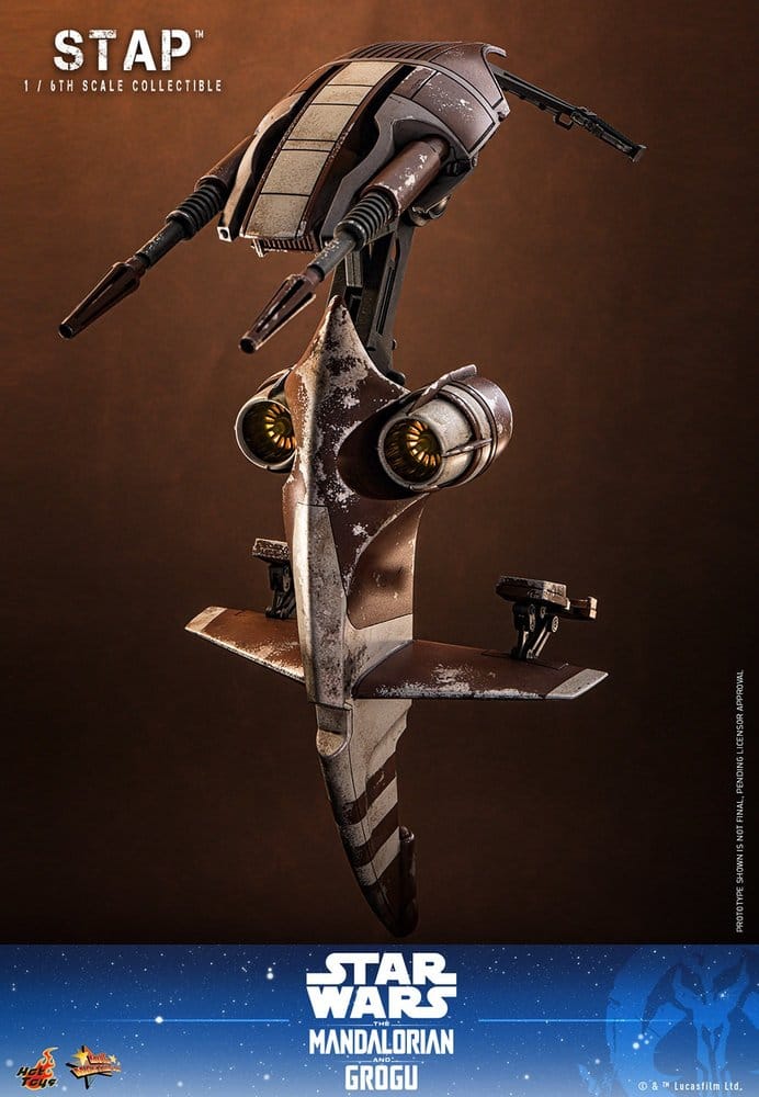 Star Wars: The Mandalorian & Grogu Movie Masterpiece Accessory 1/6 STAP 32 cm 4895228625632